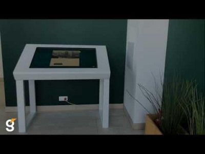 Компания Interactive Russia предоставила в аренду интерактивные столы Dedal Stone Presenter 42’’ для «СЗ «Стадион «Спартак»